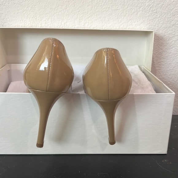 LK Bennett Shilo Taupe Patent Heels - Picture 15 of 16